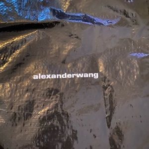 Alexander Wang dust bag plastic